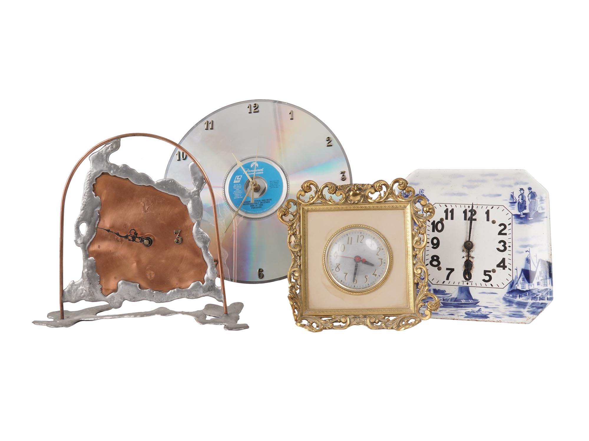 VINTAGE ORIGINAL DEISGN DESK CLOCK COLLECTION PIC-0